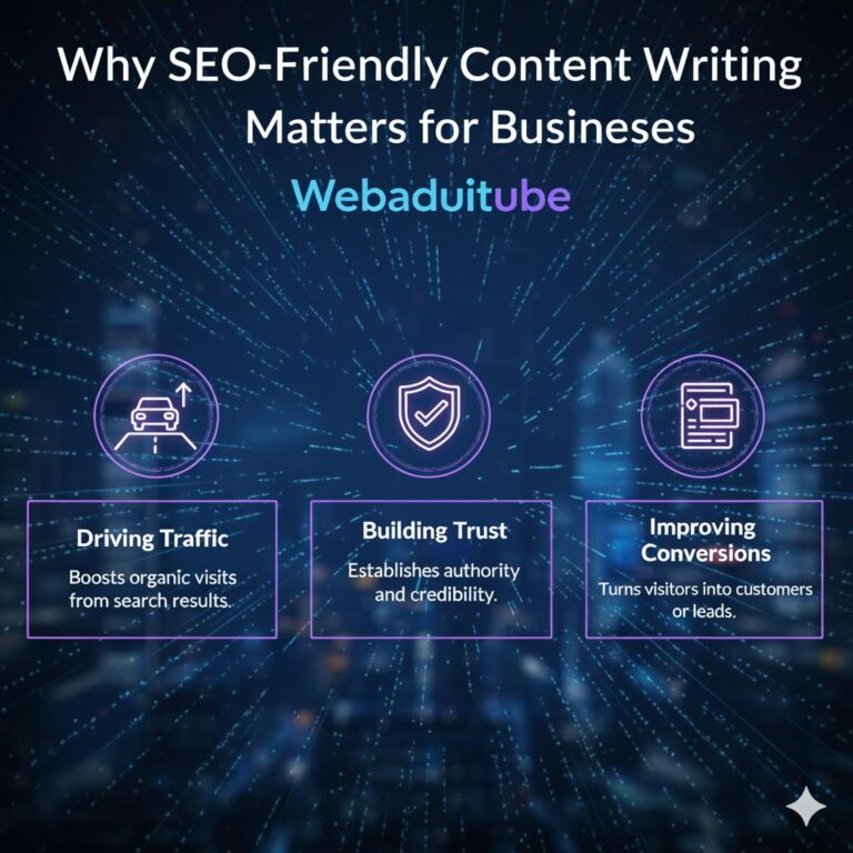 Illustration of affordable content leading to organic growth and business benefits.